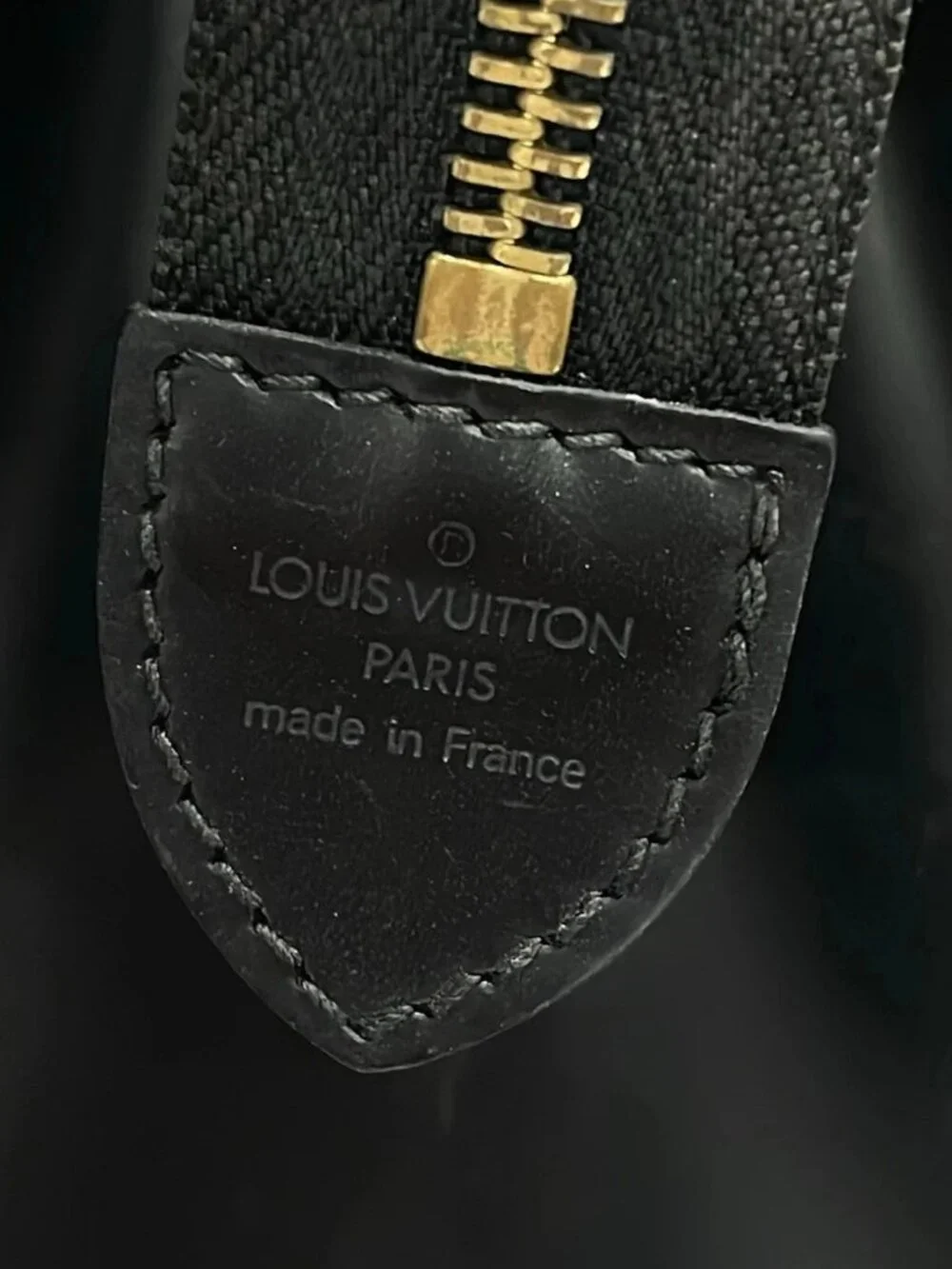 LOUIS VUITTON Riviera M48182 Noir Epi Unconfirmed Handbag